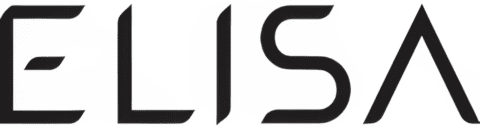 ELISA brand logo in black text on a white background, representing a professional bathroom fitting service in Nailsea, Bristo.